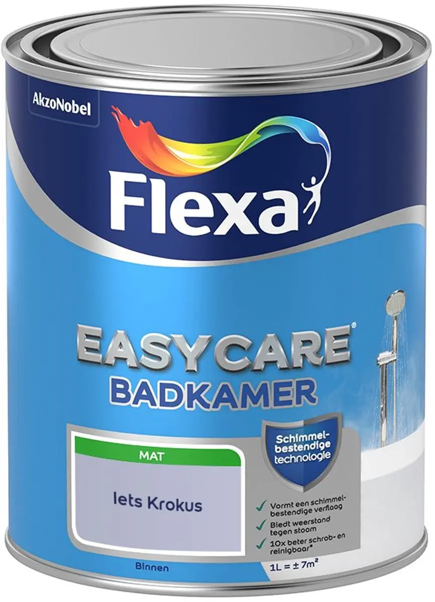 Flexa Easycare Badkamer Mengverf Iets Krokus 1L