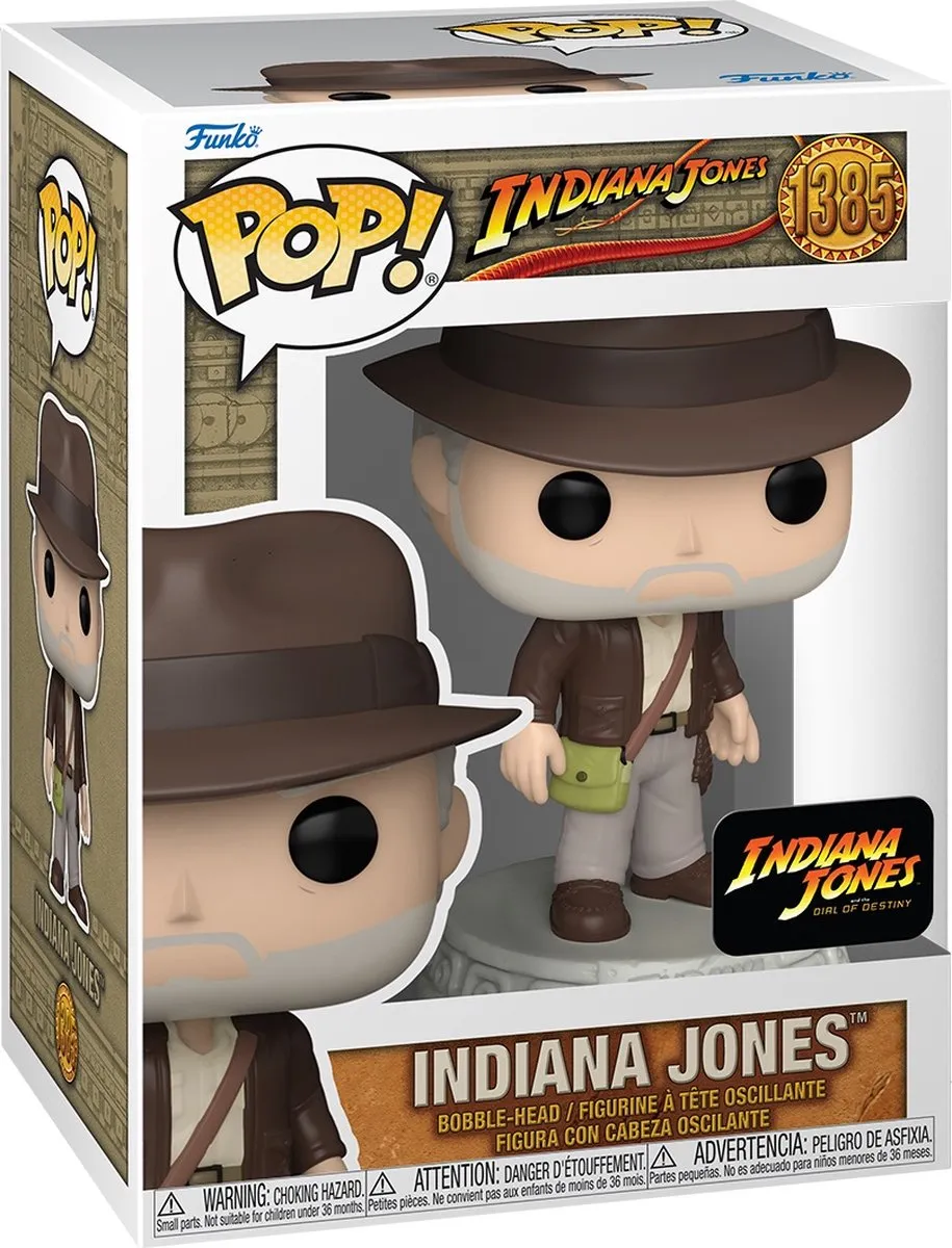 Funko Pop Movies Dial of Destiny Indiana Jones #1385 - Multi