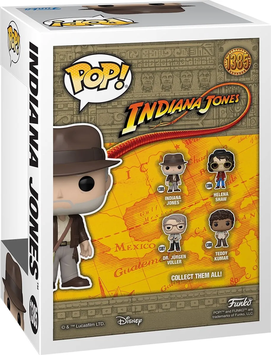 Funko Pop Movies Dial of Destiny Indiana Jones #1385 - Multi