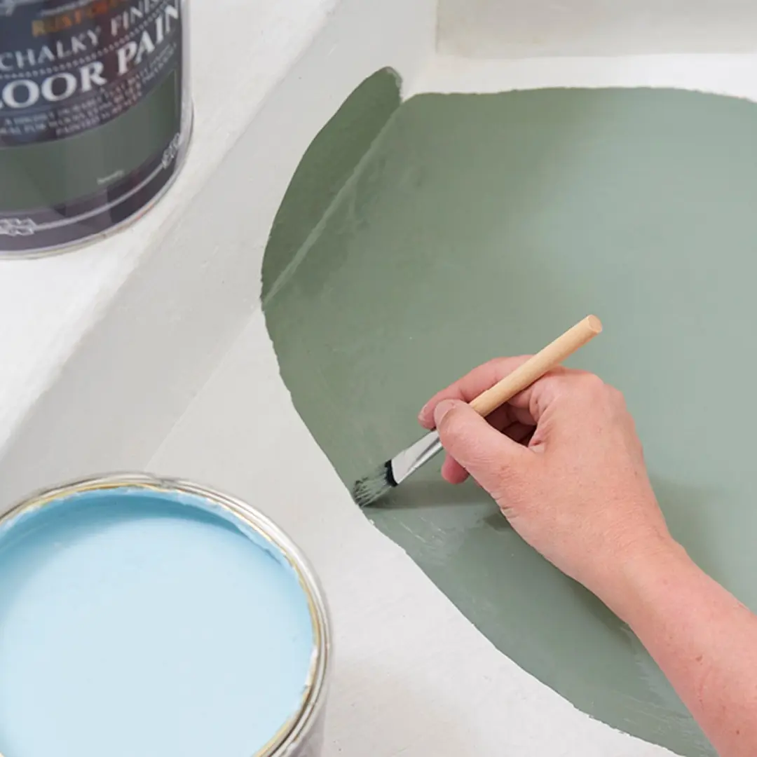 Rust-Oleum Groen Vloerverf Sereniteit 2,5L