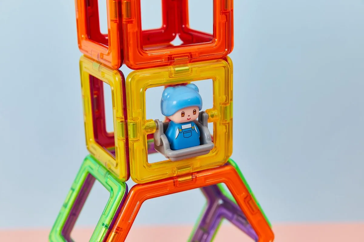 Magformers Carnival Plus Set- bouwset 48 stuks- magnetisch speelgoed- speelgoed 3,4,5,6,7 jaar jongens en meisjes– Montessori speelgoed- educatief speelgoed- constructie speelgoed