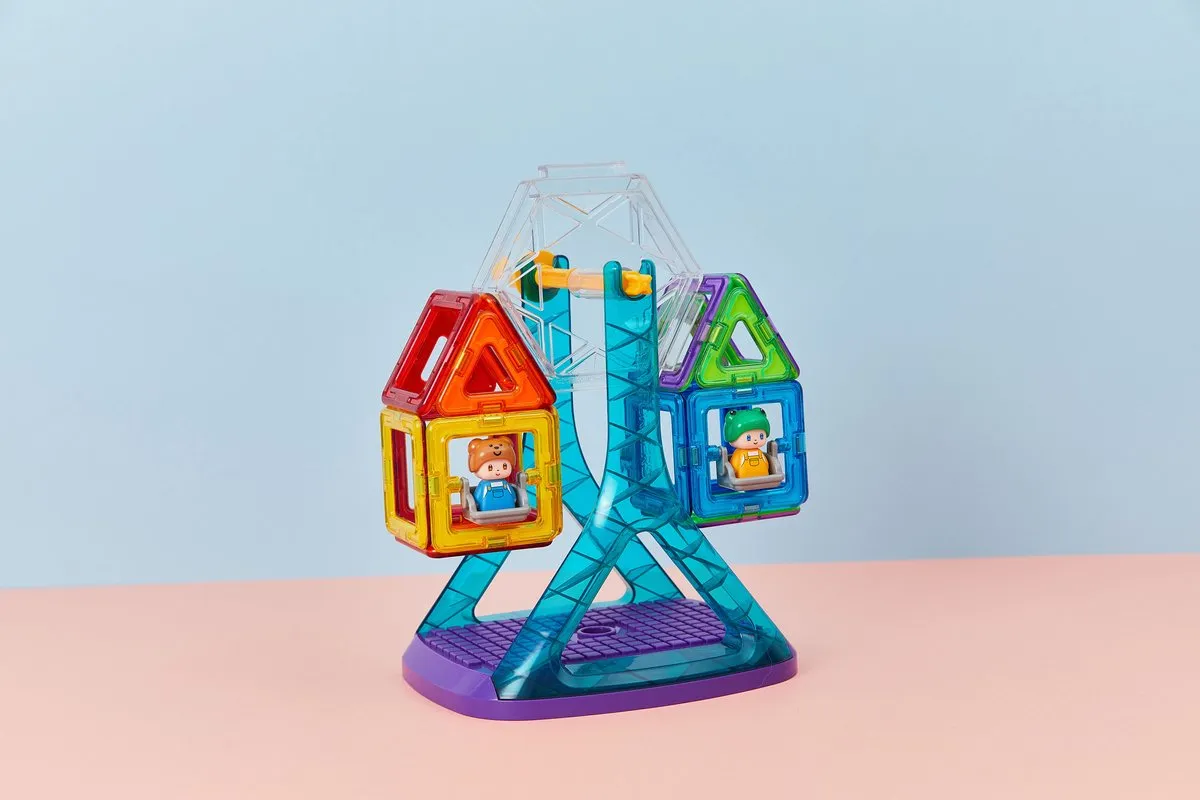 Magformers Carnival Plus Set- bouwset 48 stuks- magnetisch speelgoed- speelgoed 3,4,5,6,7 jaar jongens en meisjes– Montessori speelgoed- educatief speelgoed- constructie speelgoed