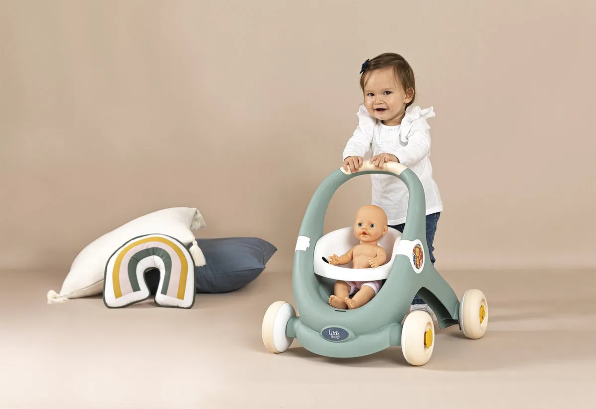 Smoby Little Smoby 3-in-1 Looptrainer Groen