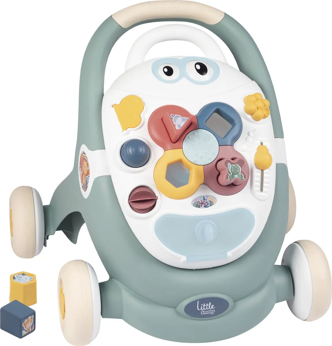 Smoby Little Smoby 3-in-1 Looptrainer Groen