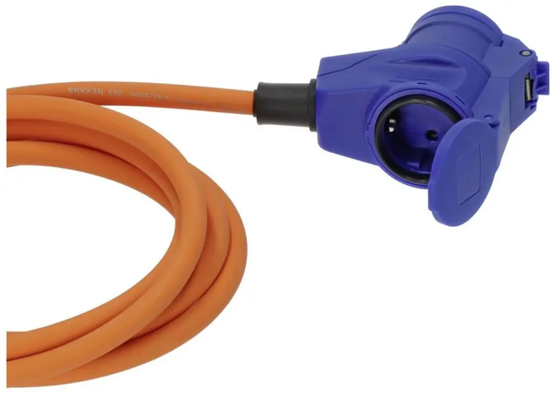 Brennenstuhl CEE Verloopkabel Camping 1,5m - 230V/16A - Oranje