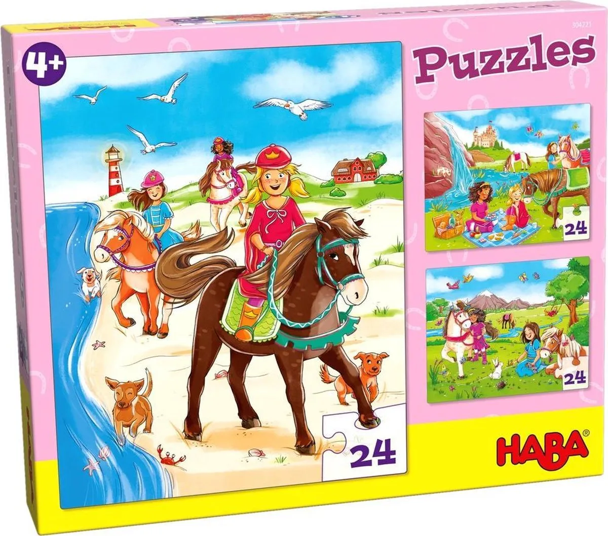 Haba Paardenvriendinnen Puzzel 24 Stuks - Multicolor