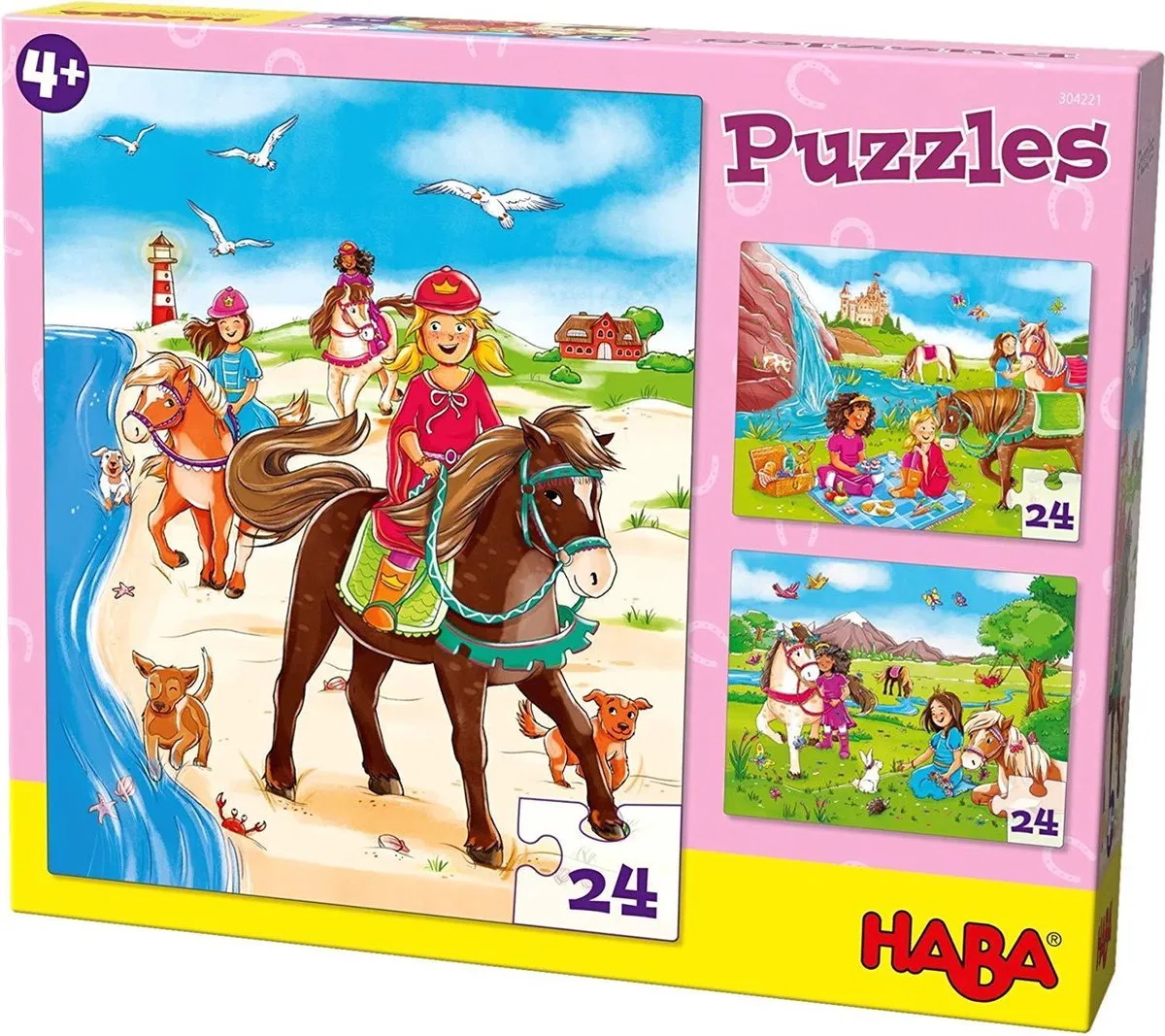 Haba Paardenvriendinnen Puzzel 24 Stuks