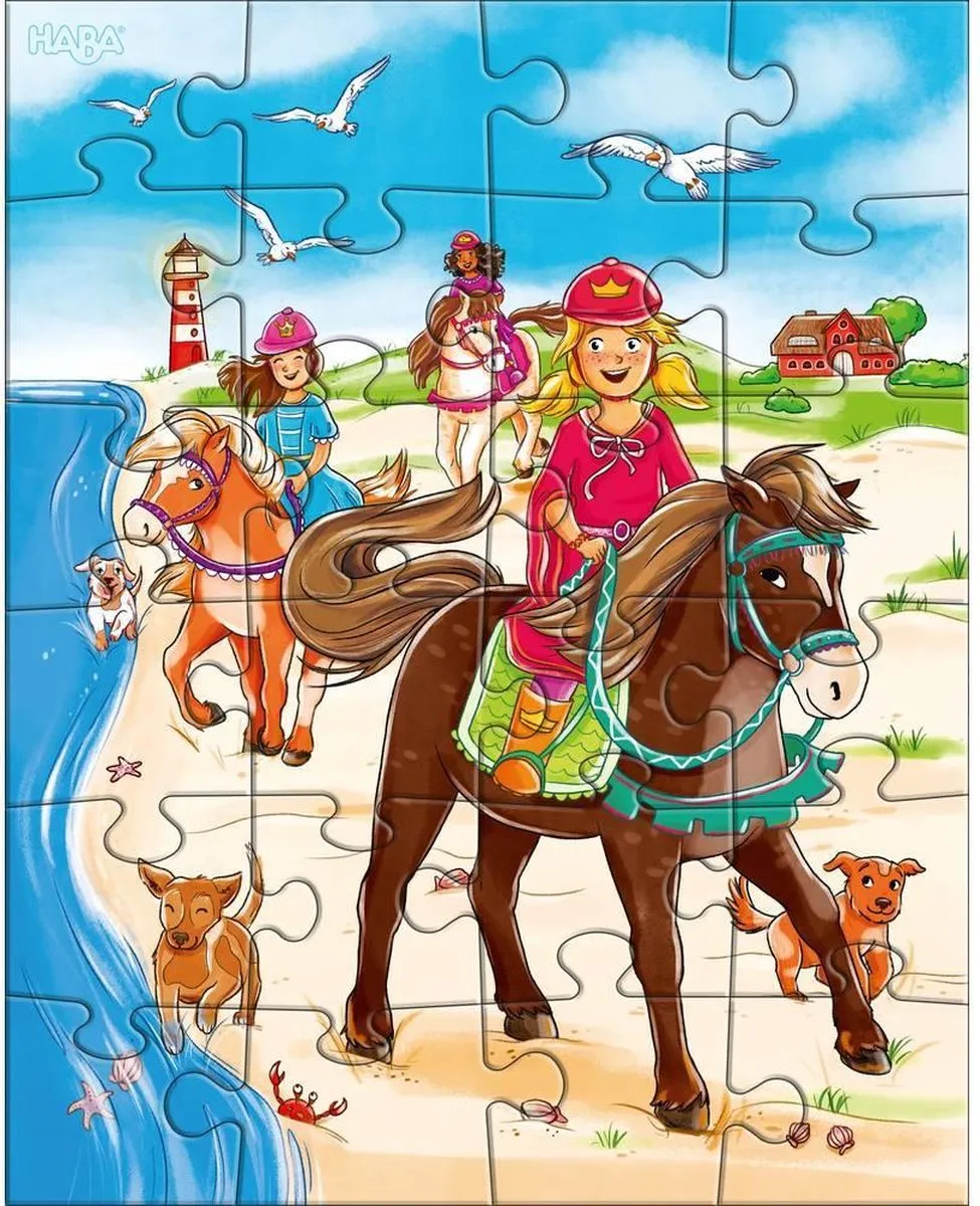 Haba Paardenvriendinnen Puzzel 24 Stuks - Multicolor