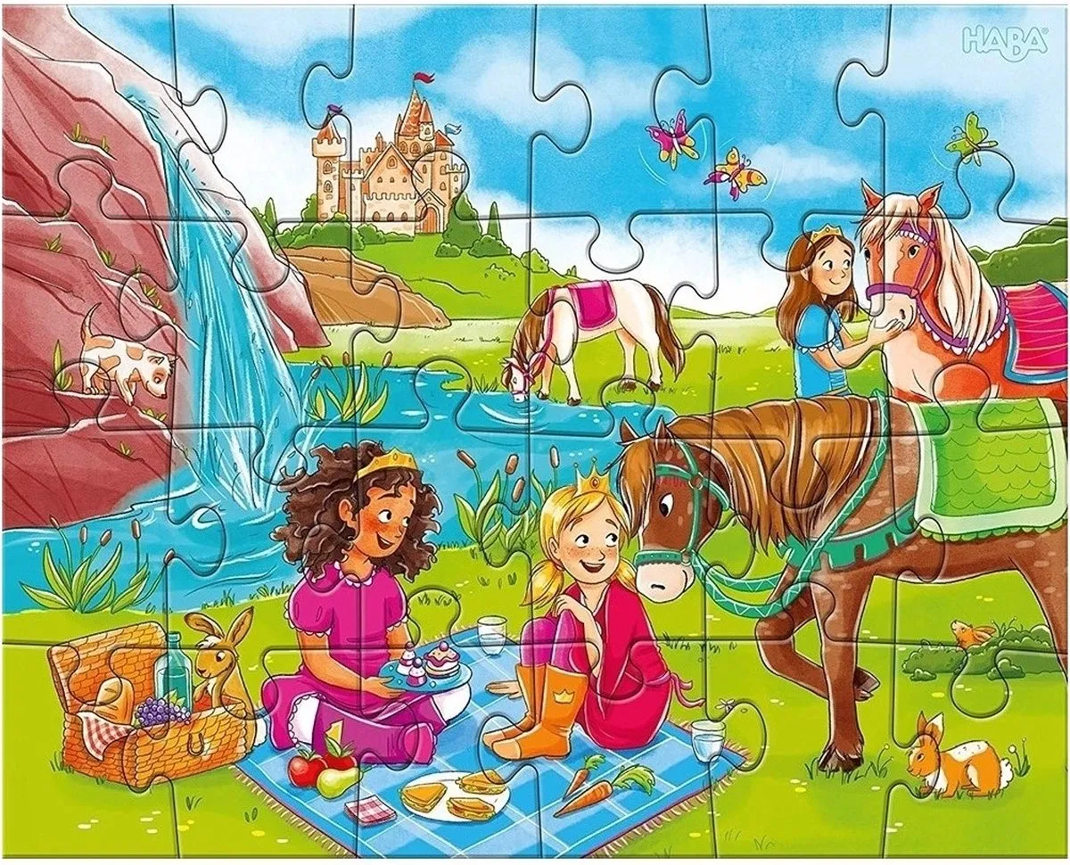 Haba Paardenvriendinnen Puzzel 24 Stuks - Multicolor
