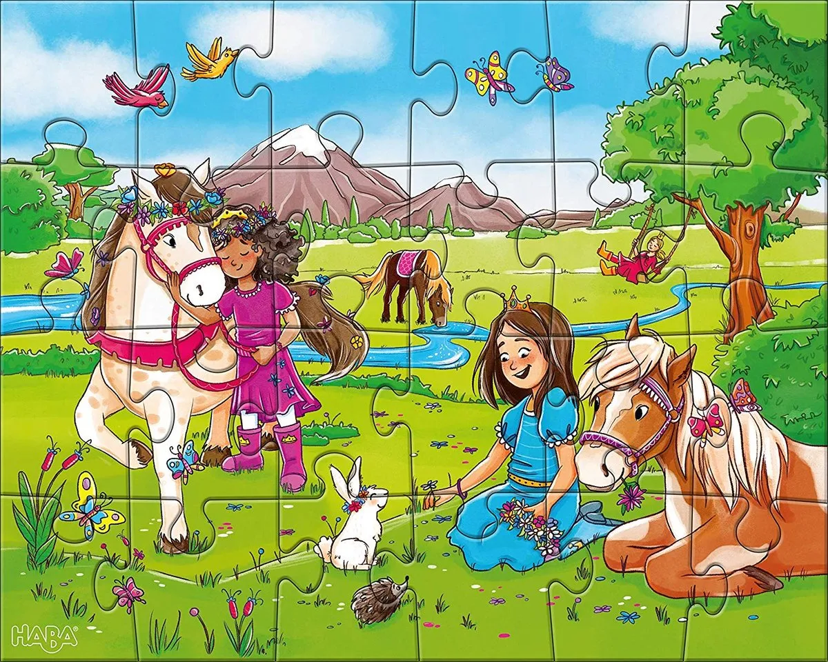 Haba Paardenvriendinnen Puzzel 24 Stuks - Multicolor