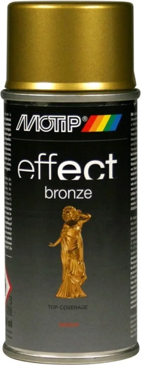 Motip Metallic Brons Goud Spuitverf 150ml