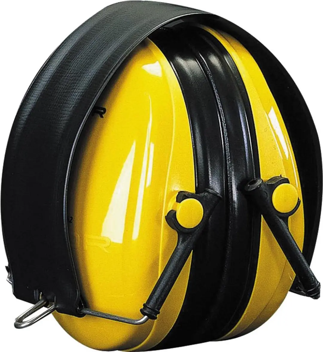 3M Peltor Optime 1 H510F Oorkap - Opvouwbaar - Geel/Zwart