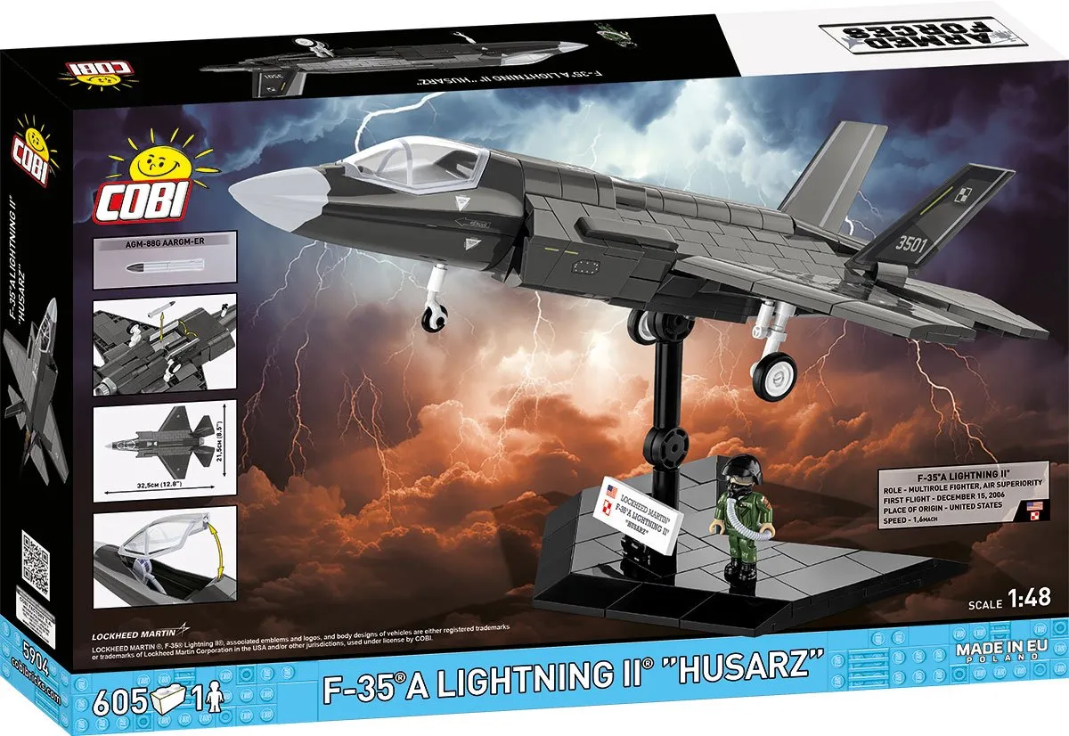 Cobi 5904 F-35A Lightning II - 605 Stukken