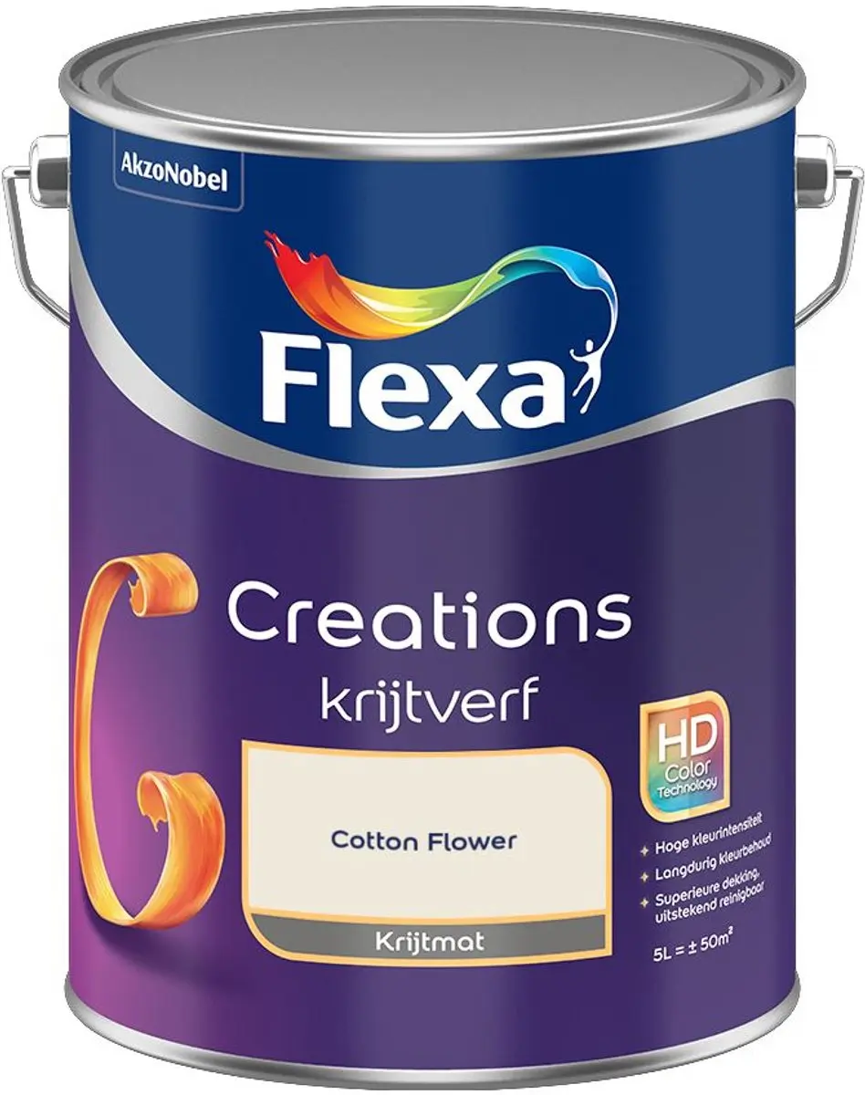 Flexa Creations Muurverf Cotton Flower 5L