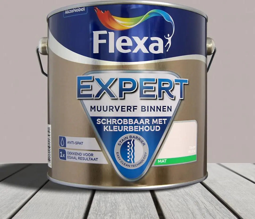 Flexa Expert Muurverf Taupe 2.5L