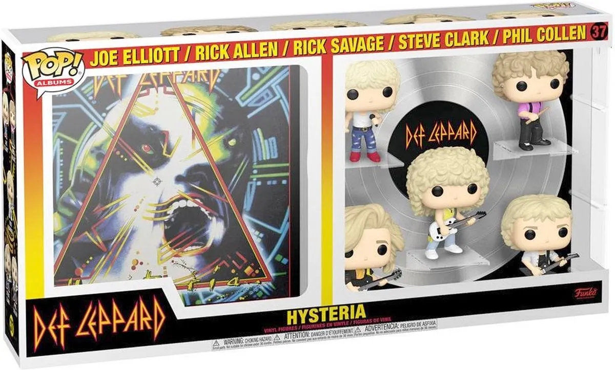 Funko POP! Def Leppard Hysteria 5-Pack