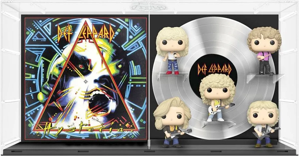 Funko POP! Def Leppard Hysteria 5-Pack - Multicolor