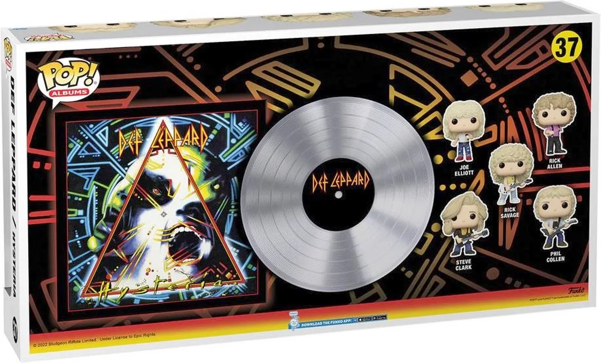 Funko POP! Def Leppard Hysteria 5-Pack - Multicolor