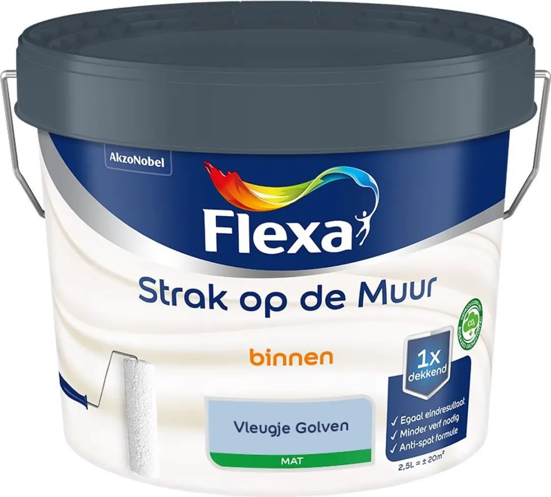 Flexa Strak op de Muur Binnen Mat Mengverf 2,5L
