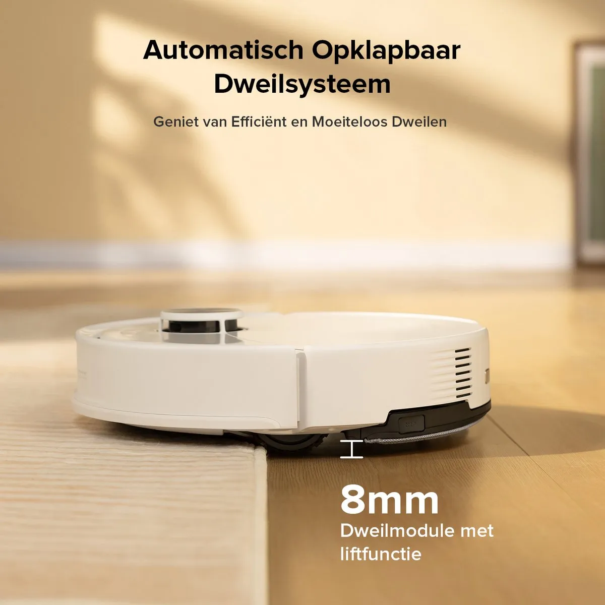 Roborock Q10 S5 Robotstofzuiger - 10.000 Pa - Wit