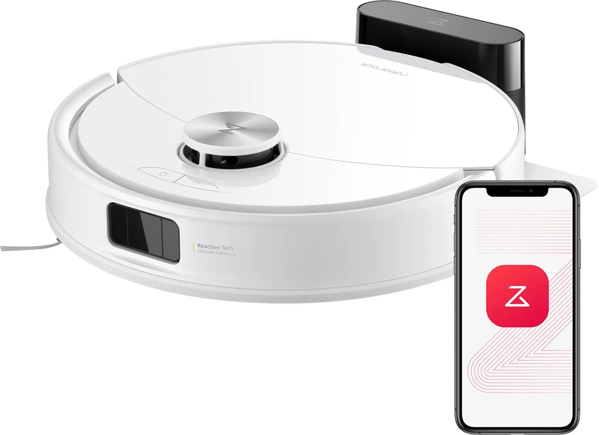 Roborock Q10 S5 Robotstofzuiger - 10.000 Pa - Wit