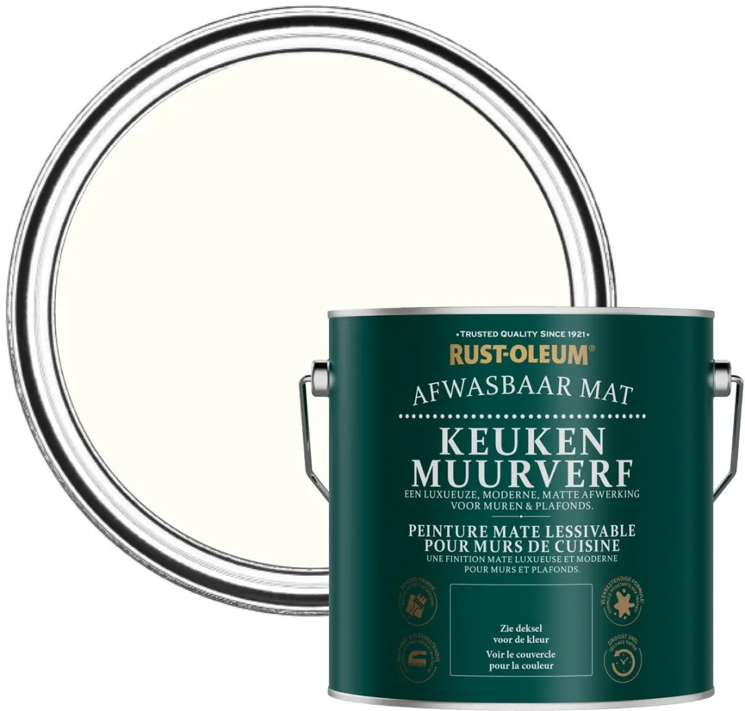 Rust-Oleum Keuken Muur- en Plafondverf Sweet Nothing 2,5L