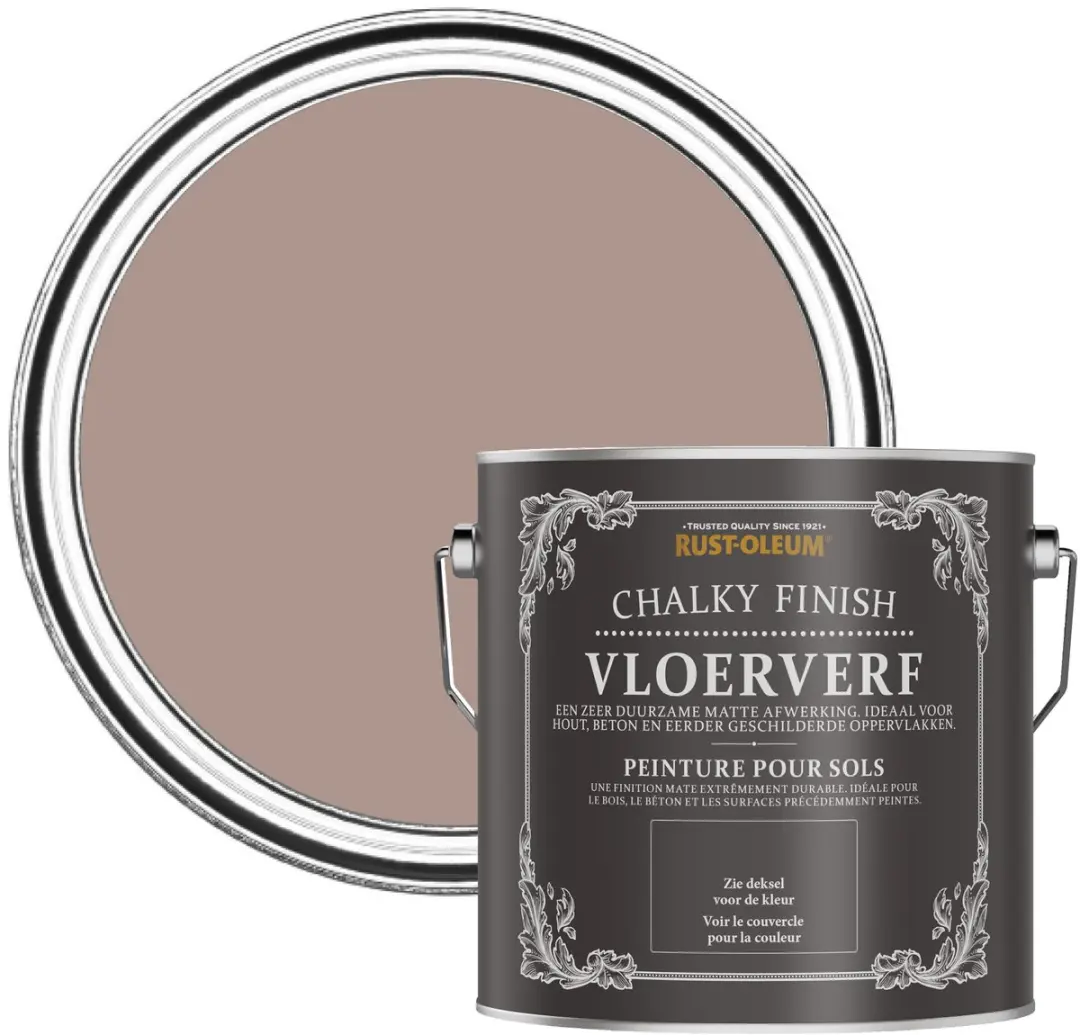 Rust-Oleum Vloerverf Chalky Rozelinde 2,5L