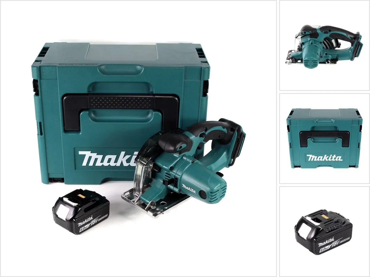 Makita DCS552G1J 18V Accu Handcirkelzaag 136mm