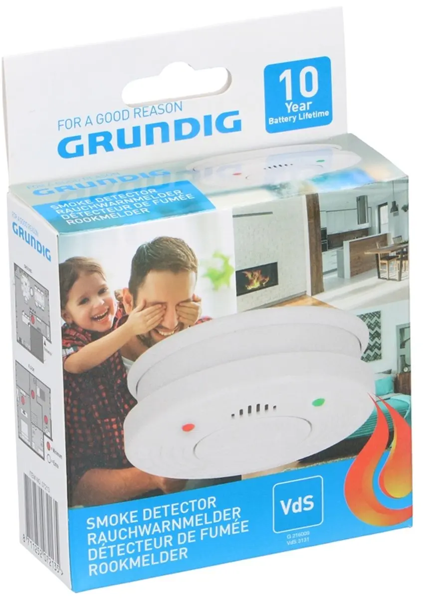 Grundig Rookmelder 10 Jaar