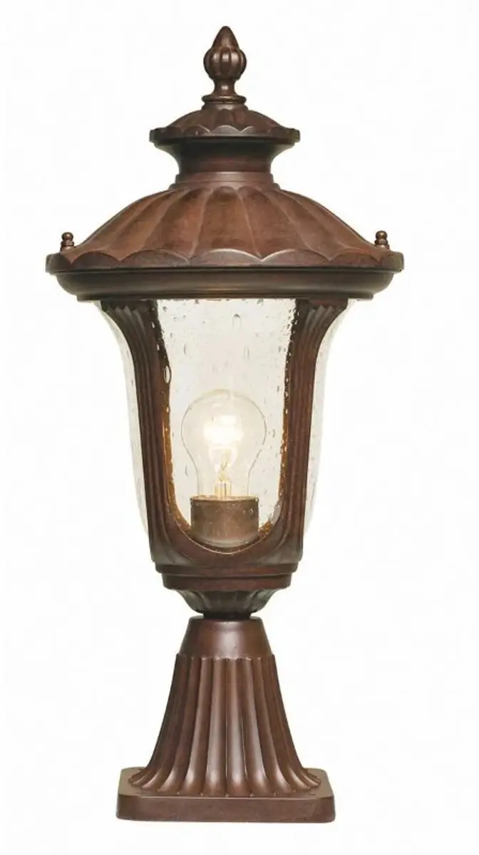Elstead Mini LED Tuin Pilaar Chicago E27 100W