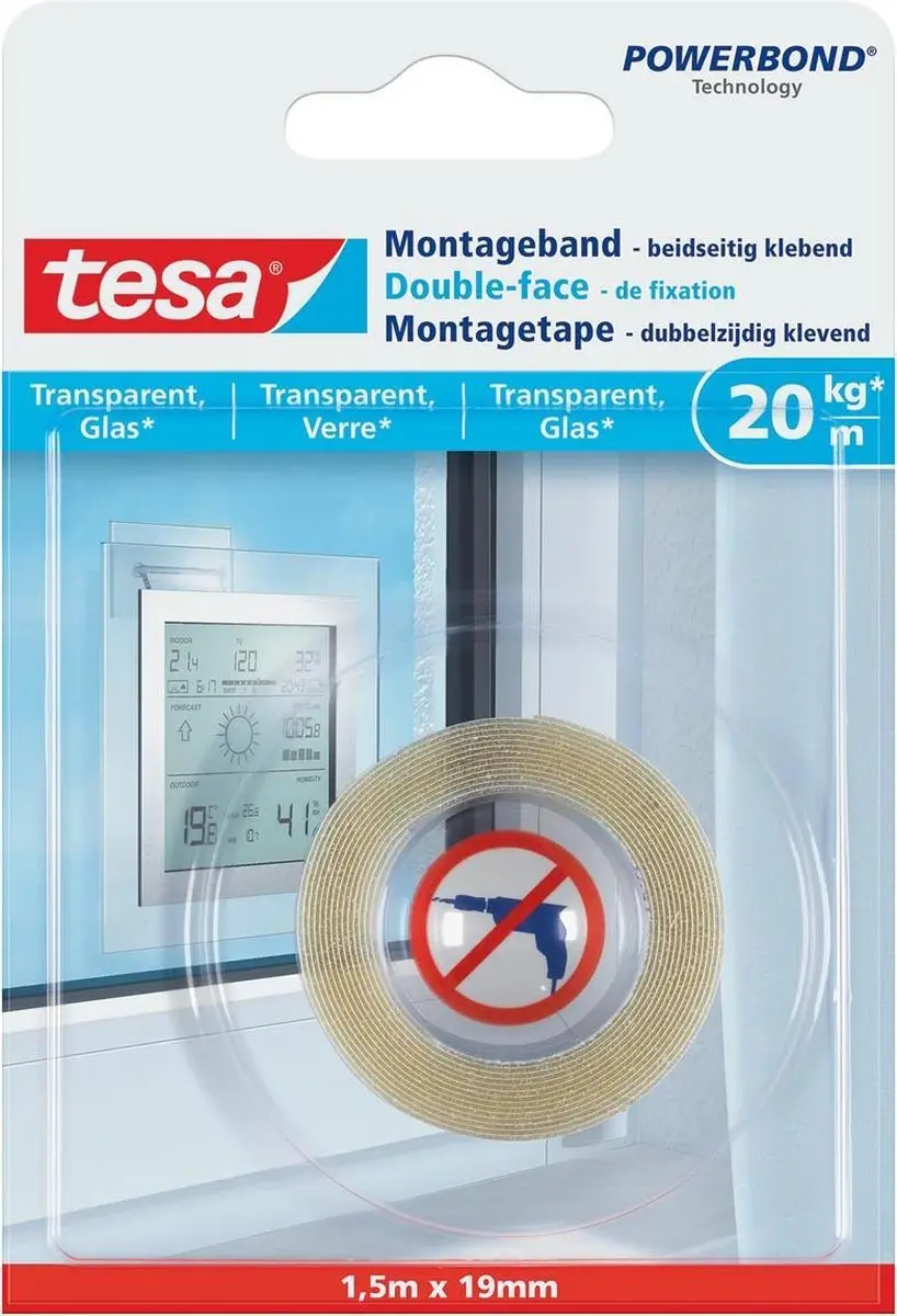 Tesa Powerbond Tape Transparant
