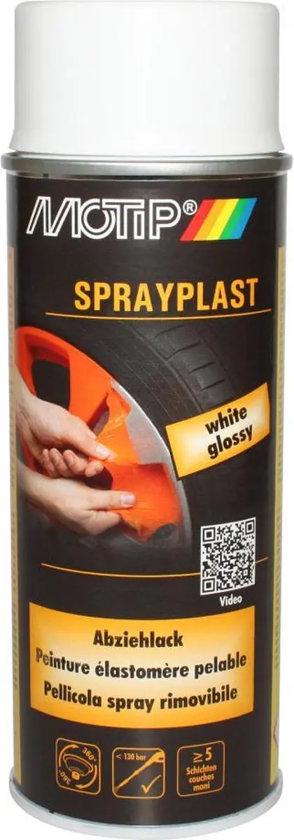 Motip Sprayplast 396533 Afpelbare Elastomeer Spuitbus