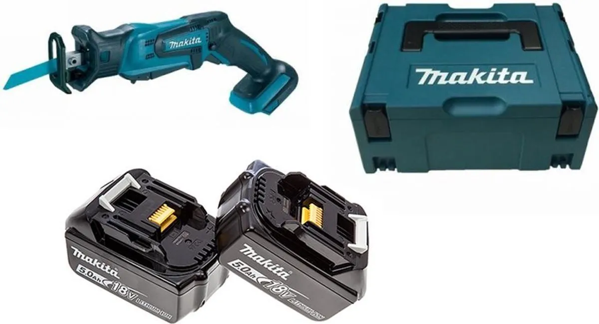 Makita DJR183RTJ Accu Reciprozaag 18V