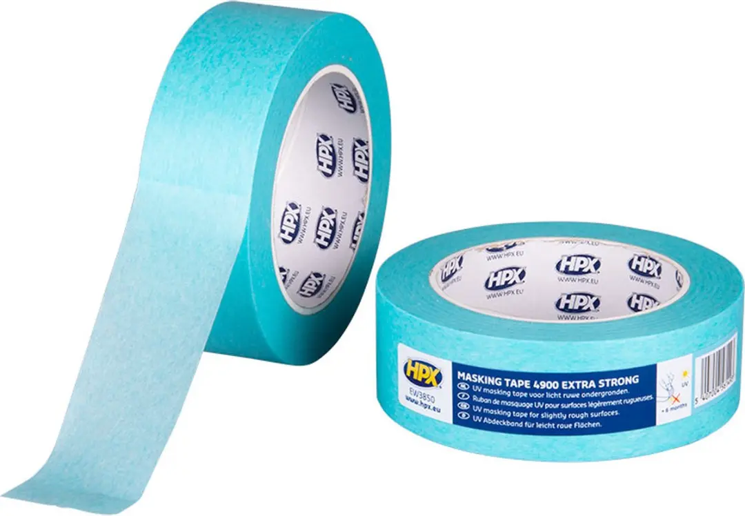 HPX Masking 4900 Extra Strong - Lichtblauw 38mm x 50m