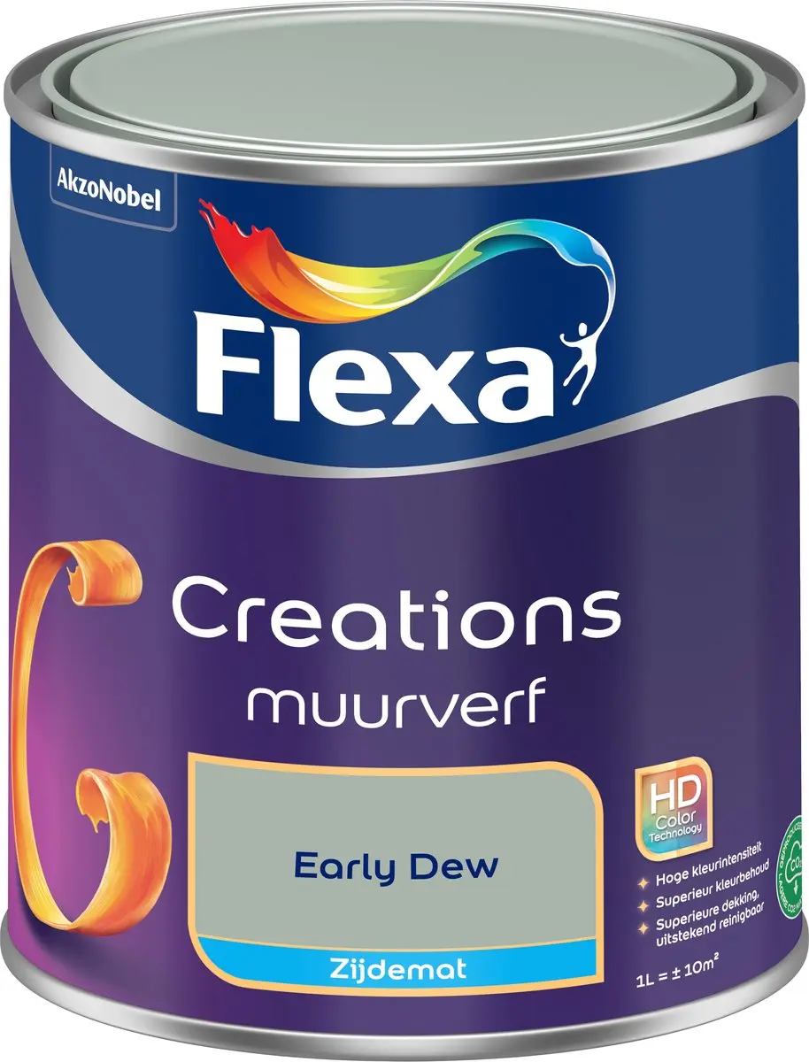 Flexa Creations Muurverf Zijdemat Early Dew 1L