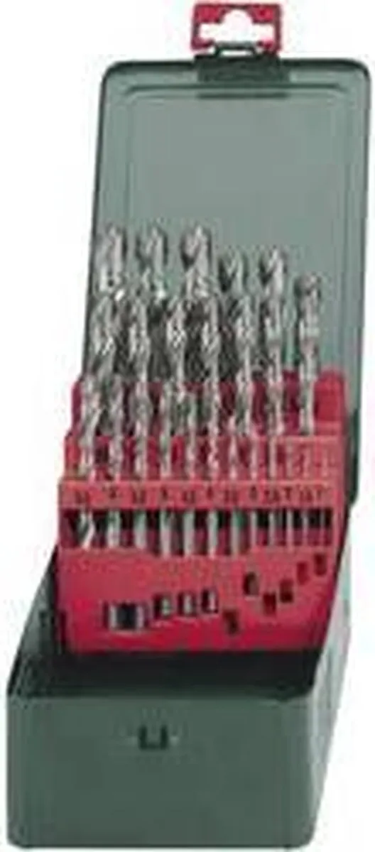 Metabo Boorcassette HSS-G 25-delig 627154000