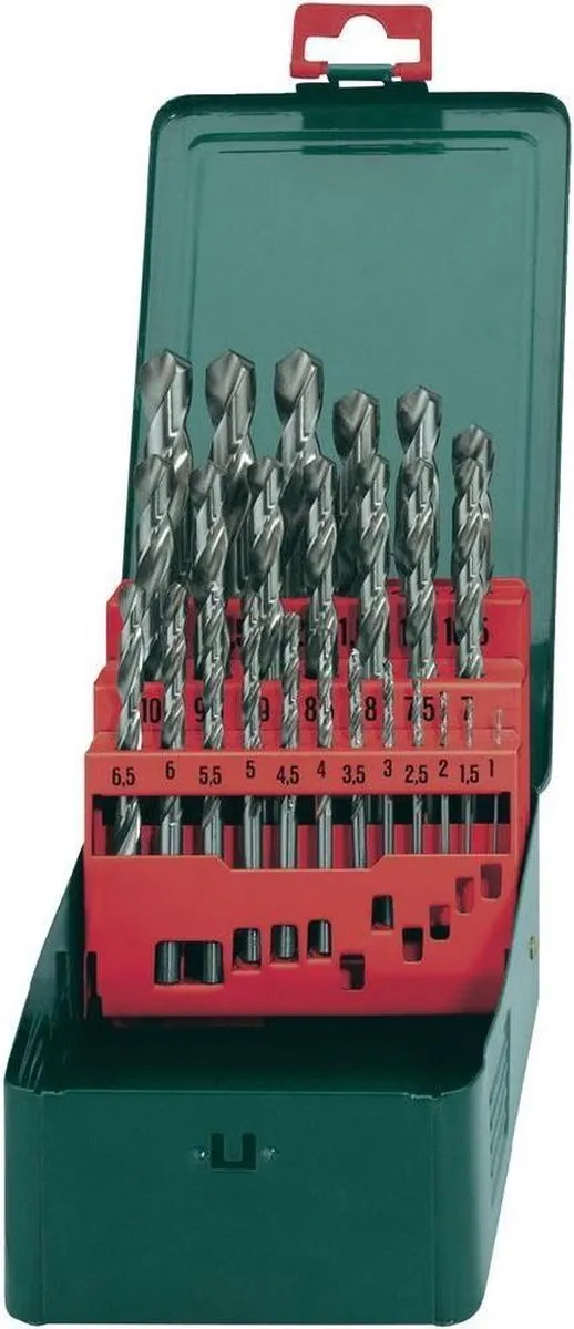 Metabo Boorcassette HSS-G 25-delig 627154000
