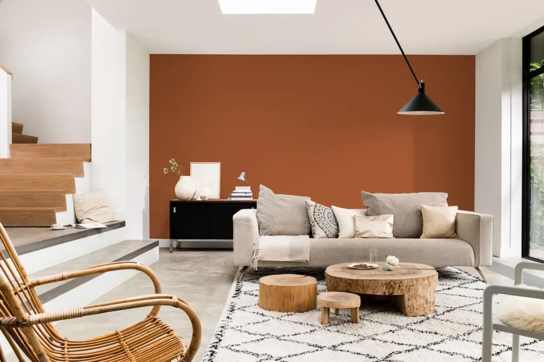 Flexa Strak Op De Muur Binnenmat Puur Kastanje Mengverf 1L