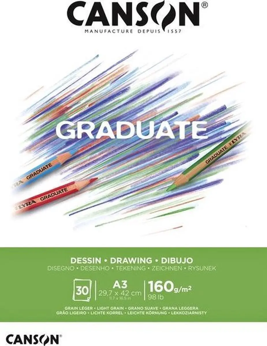 Canson Graduate Kunstpapier 30 Vel