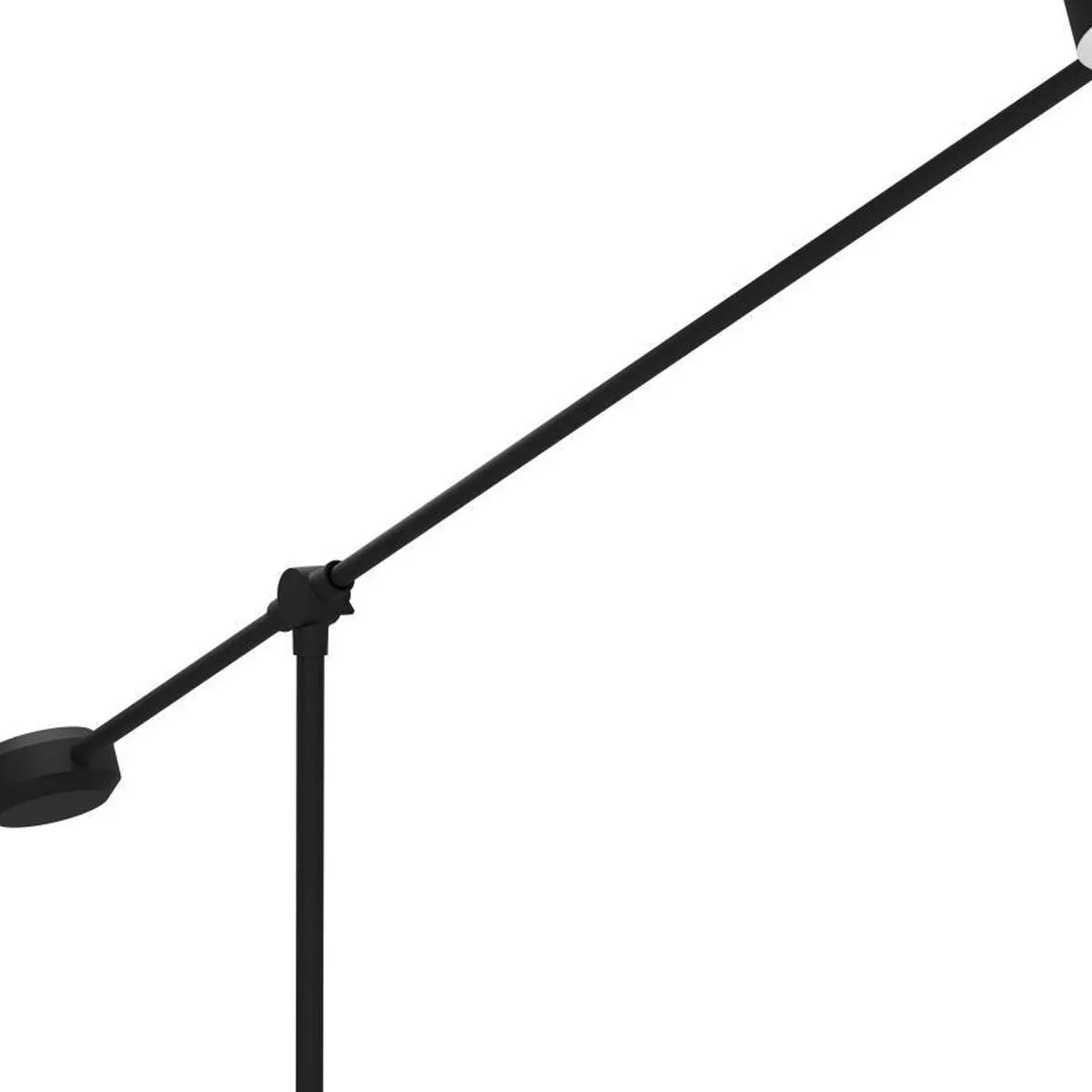 Eglo Clavellina Vloerlamp - LED 160,5cm - Zwart/Wit