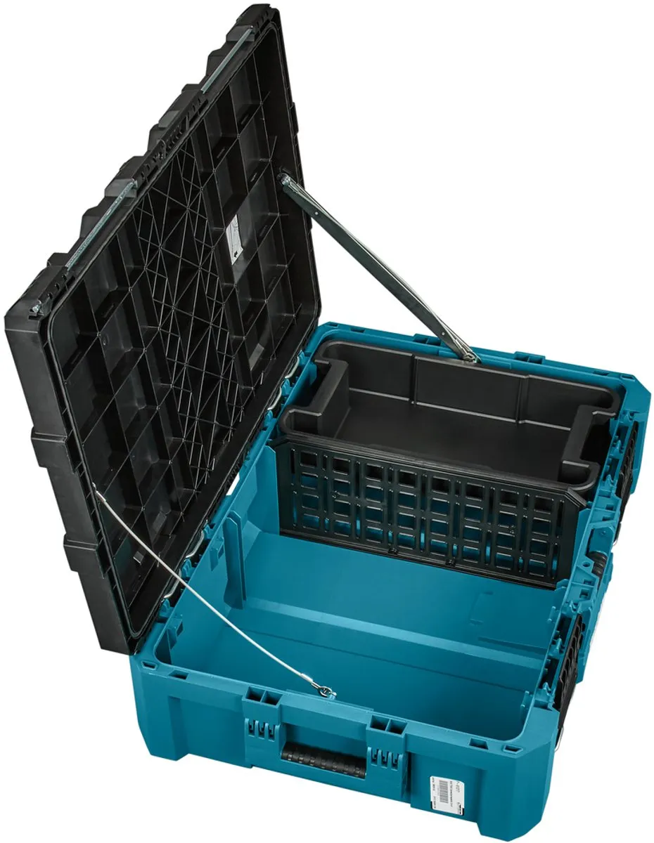 Makita MAKTRAK Gereedschapskist Large P-91017 - Zwart/Turquoise