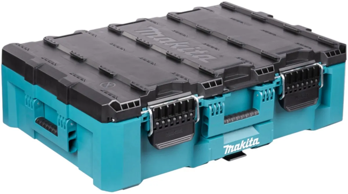 Makita MAKTRAK Gereedschapskist Large P-91017 - Zwart/Turquoise