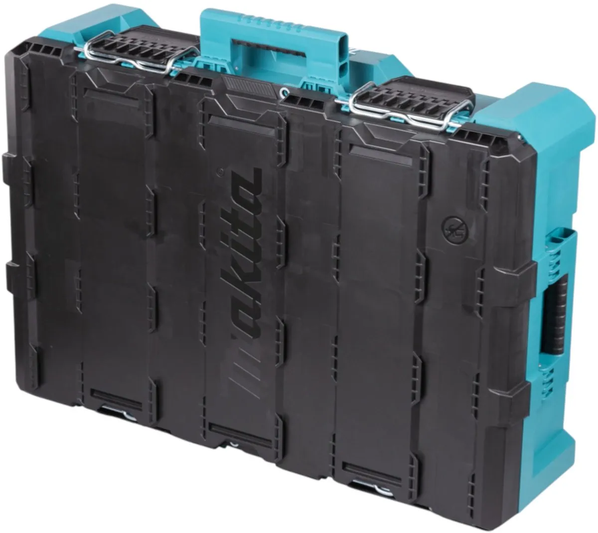 Makita MAKTRAK Gereedschapskist Large P-91017 - Zwart/Turquoise - afbeelding 6 van 6