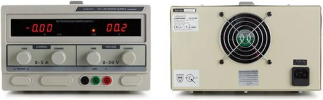 Velleman Laboratoriumvoeding 0-50V/0-5A - 405W - Grijs/Wit