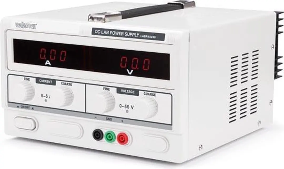 Velleman Laboratoriumvoeding 0-50V/0-5A