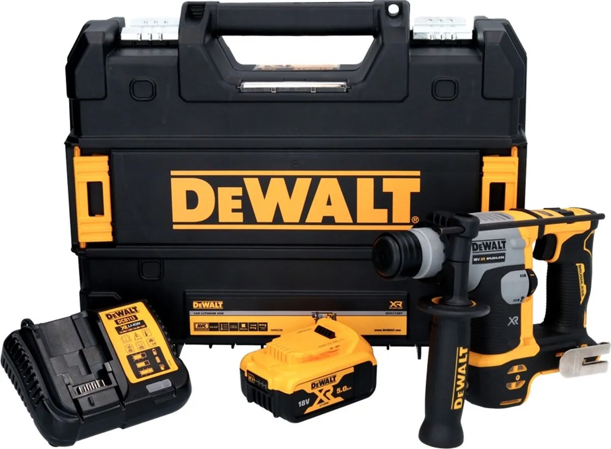 DeWalt DCH 172 P1 Accuklopboormachine 18V SDS-plus - 16mm - 1,4J - afbeelding 3 van 5