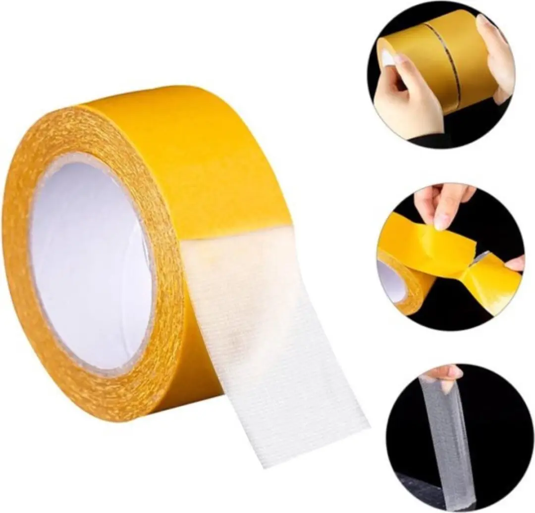 TETRA Tools Tapijttape Dubbelzijdig 50mm x 5m