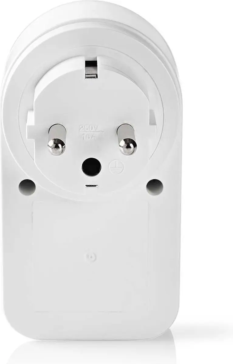 Nedis SmartLife Slimme Stekker 3680W - Wi-Fi Energiemeter - Wit