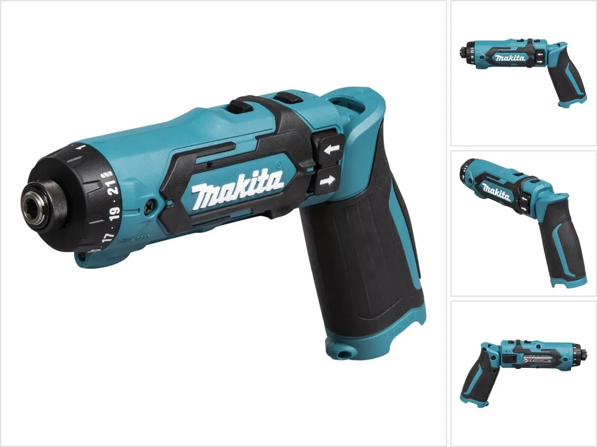 Makita DF012DZ Accu Schroevendraaier 7.2V - 2 Snelheden