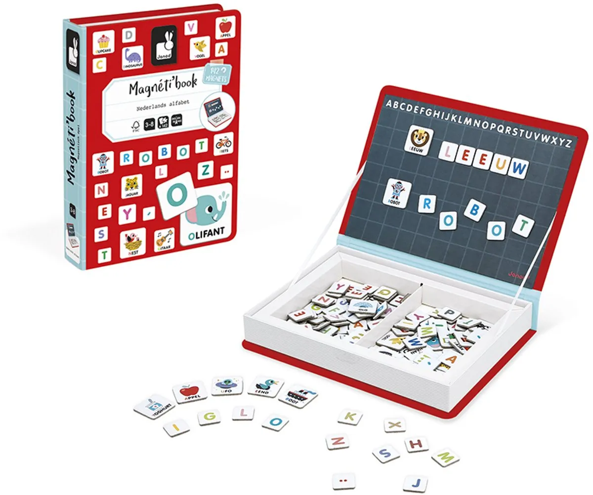 Janod Magnetibook Alfabet Nederlandstalig